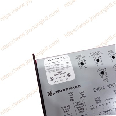 WOODWARD 9907-014 2301Un control de velocidad